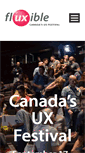 Mobile Screenshot of fluxible.ca